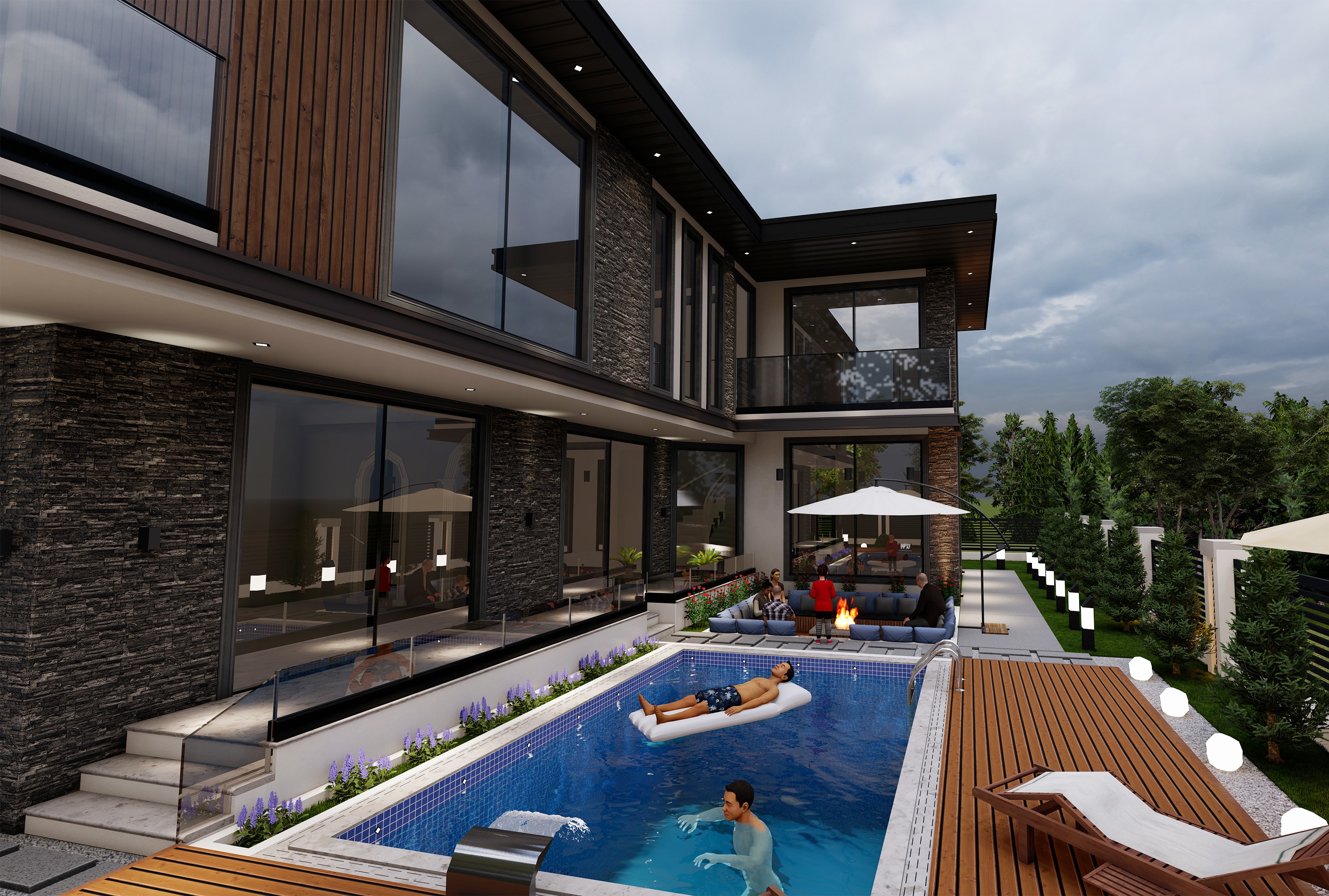 Gaziantep Sarısalkım Dublex Villa Tasarımı